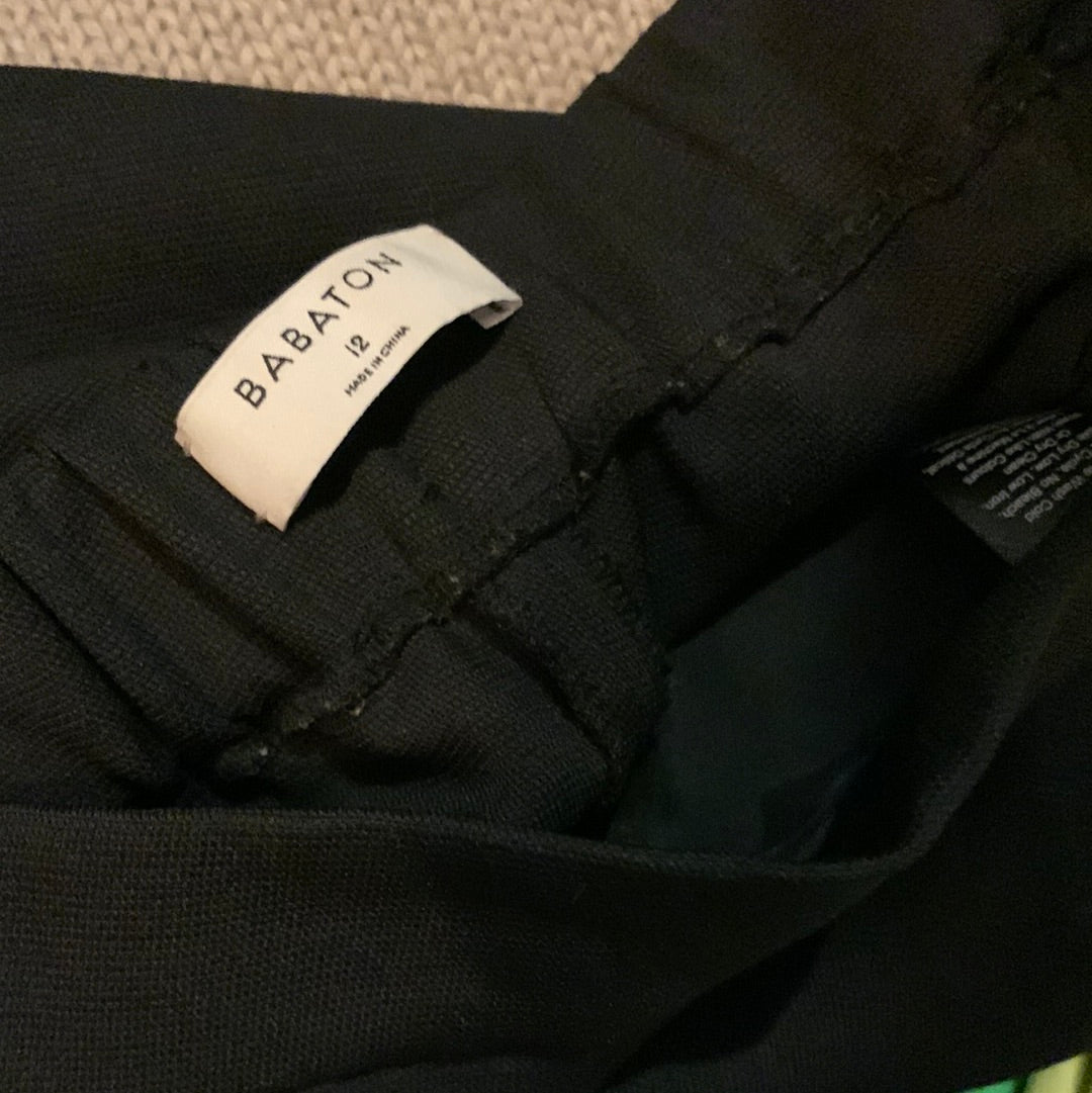 Pantalon noir Babaton