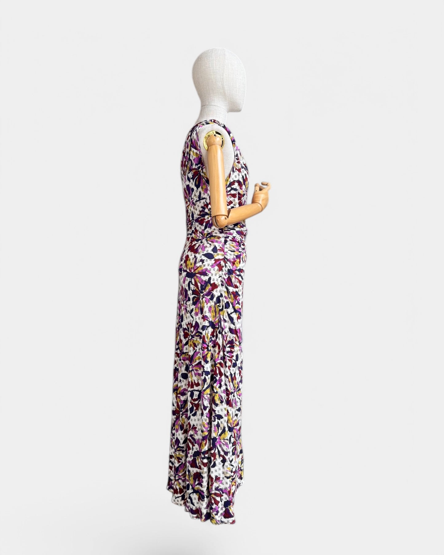 Printed dress White/pink/yellow/black Marc by Marc Jacobs, M