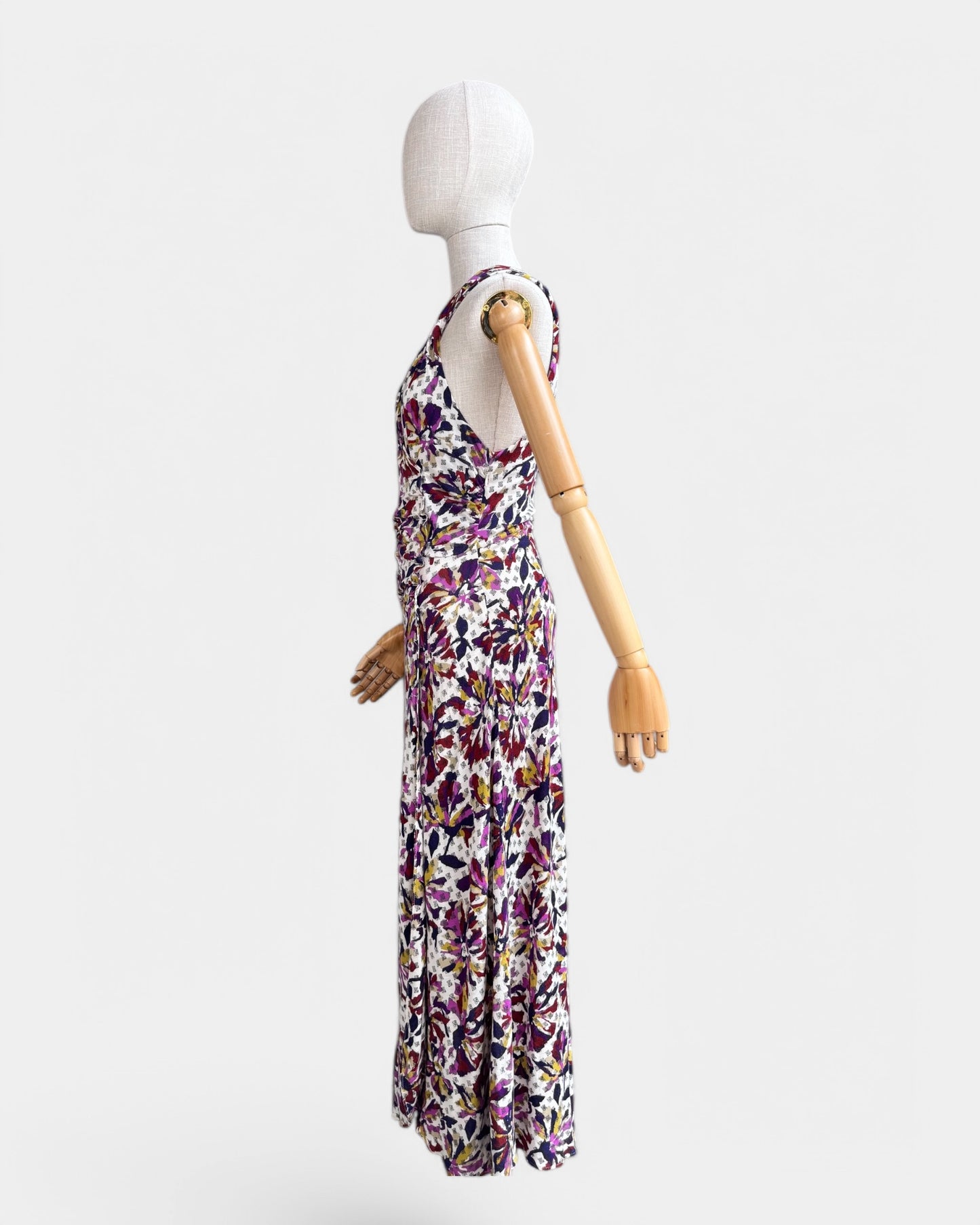 Printed dress White/pink/yellow/black Marc by Marc Jacobs, M