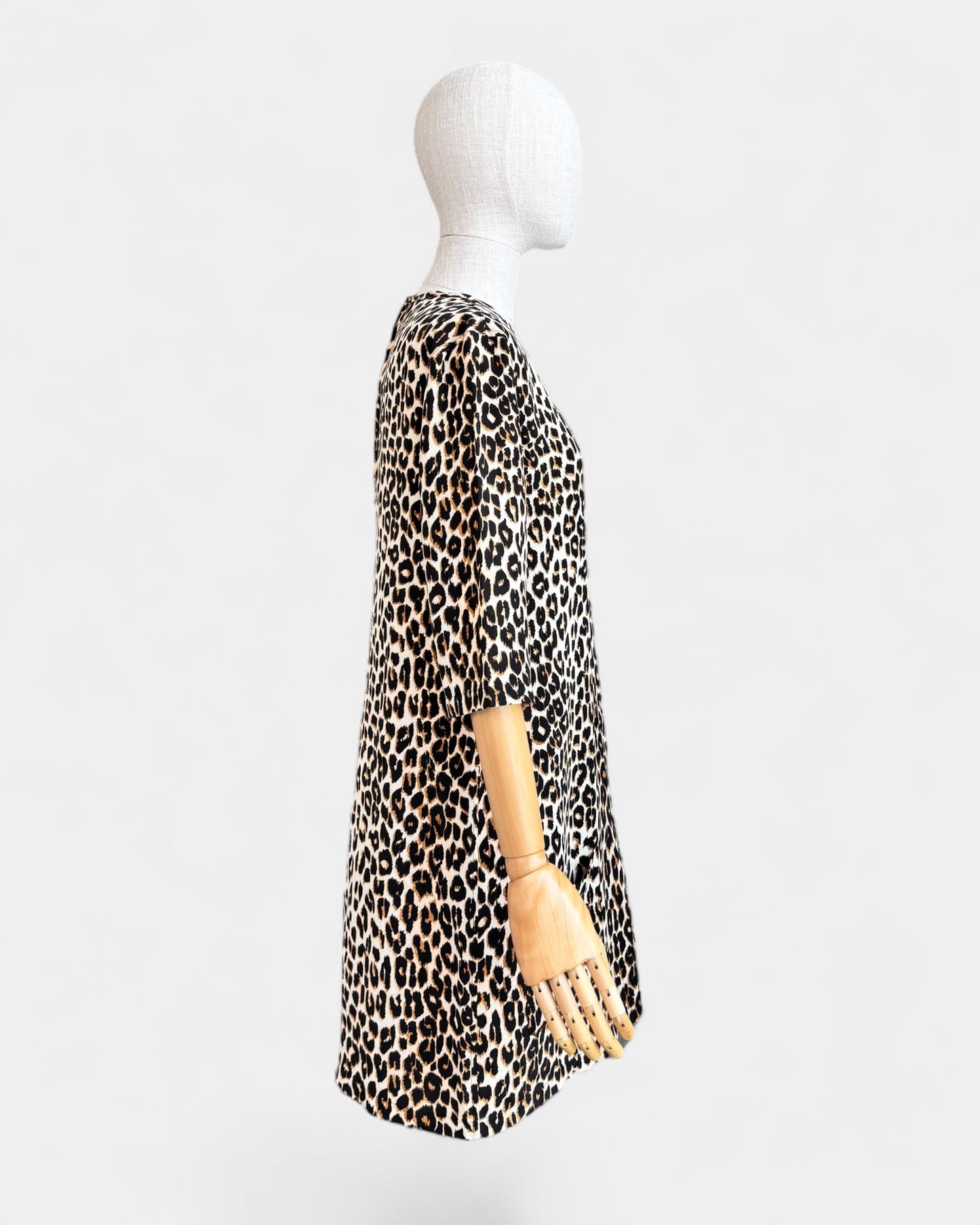 Robe leopard Marron Equipment , XS