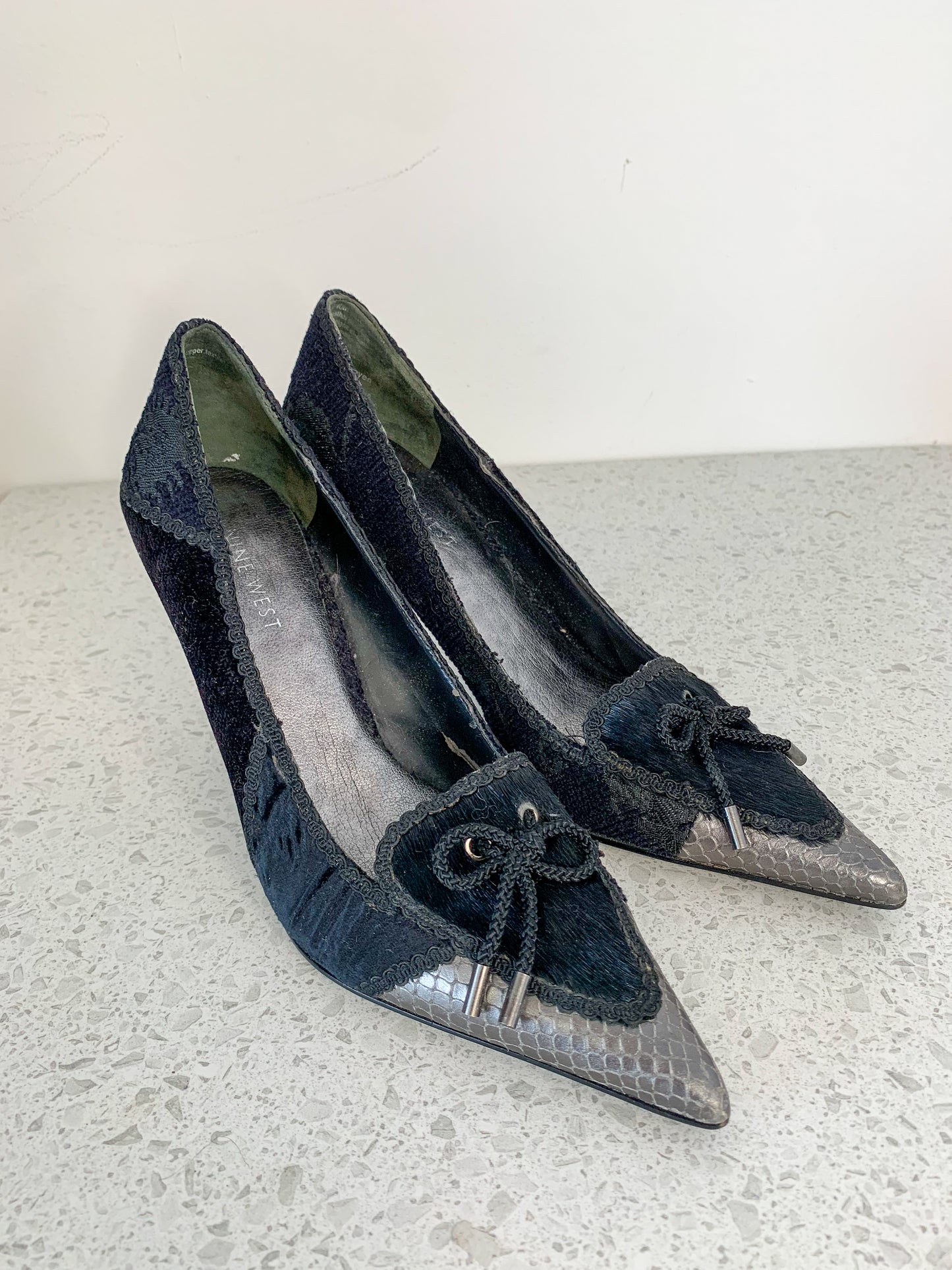 Nine West Patchwork Pumps