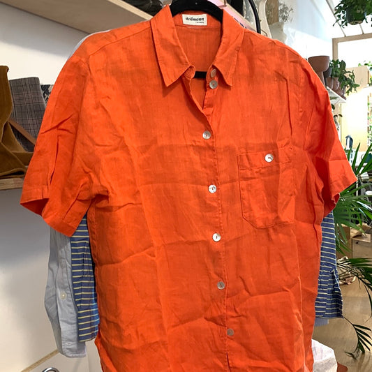 Steilmann orange short shirt