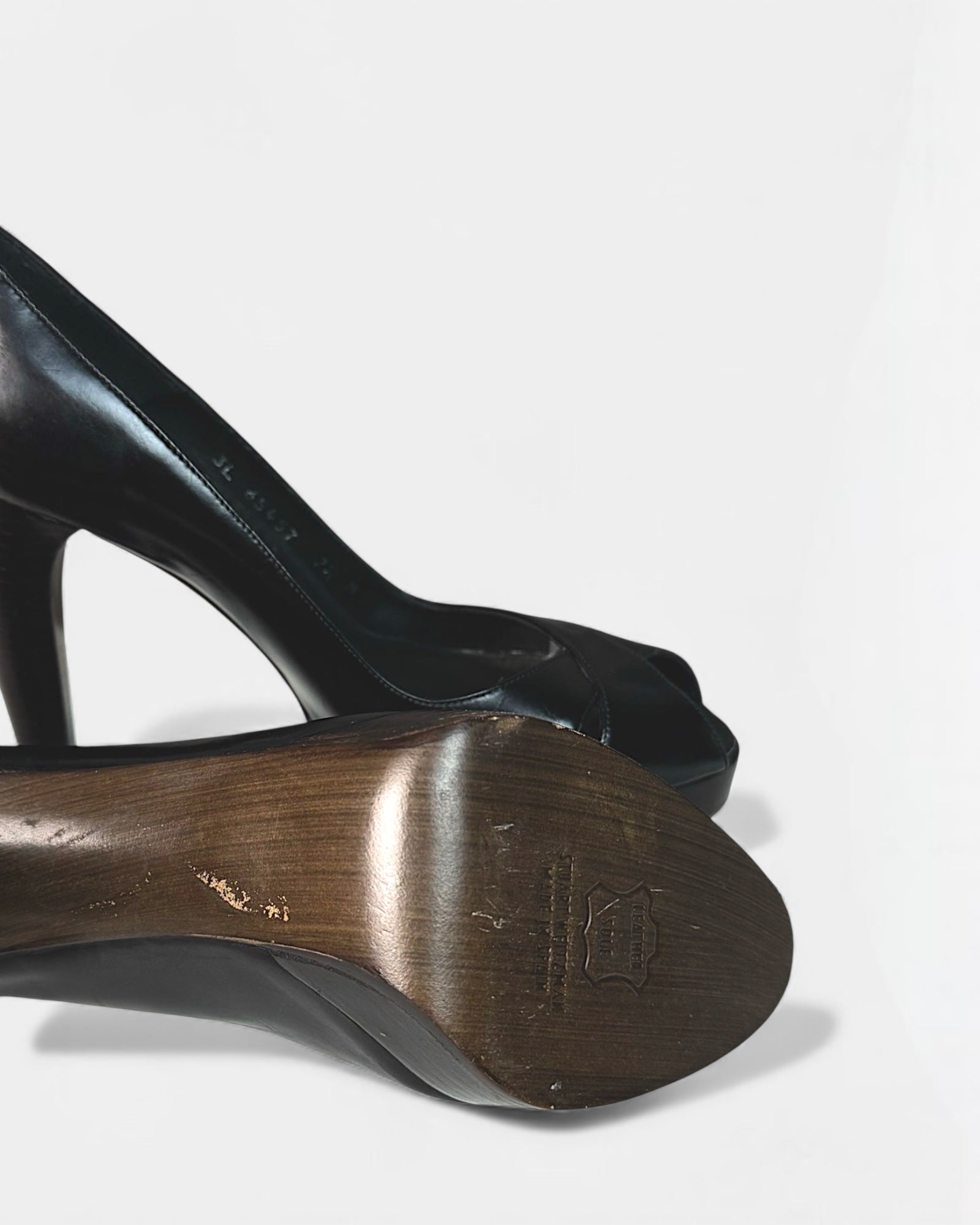 Stuart Weitzman Open Toe Pumps, 7.5