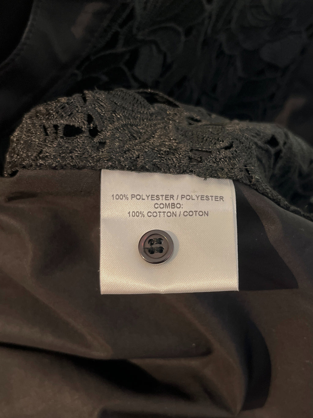 Long black lace shirt by Judith &amp; Charles