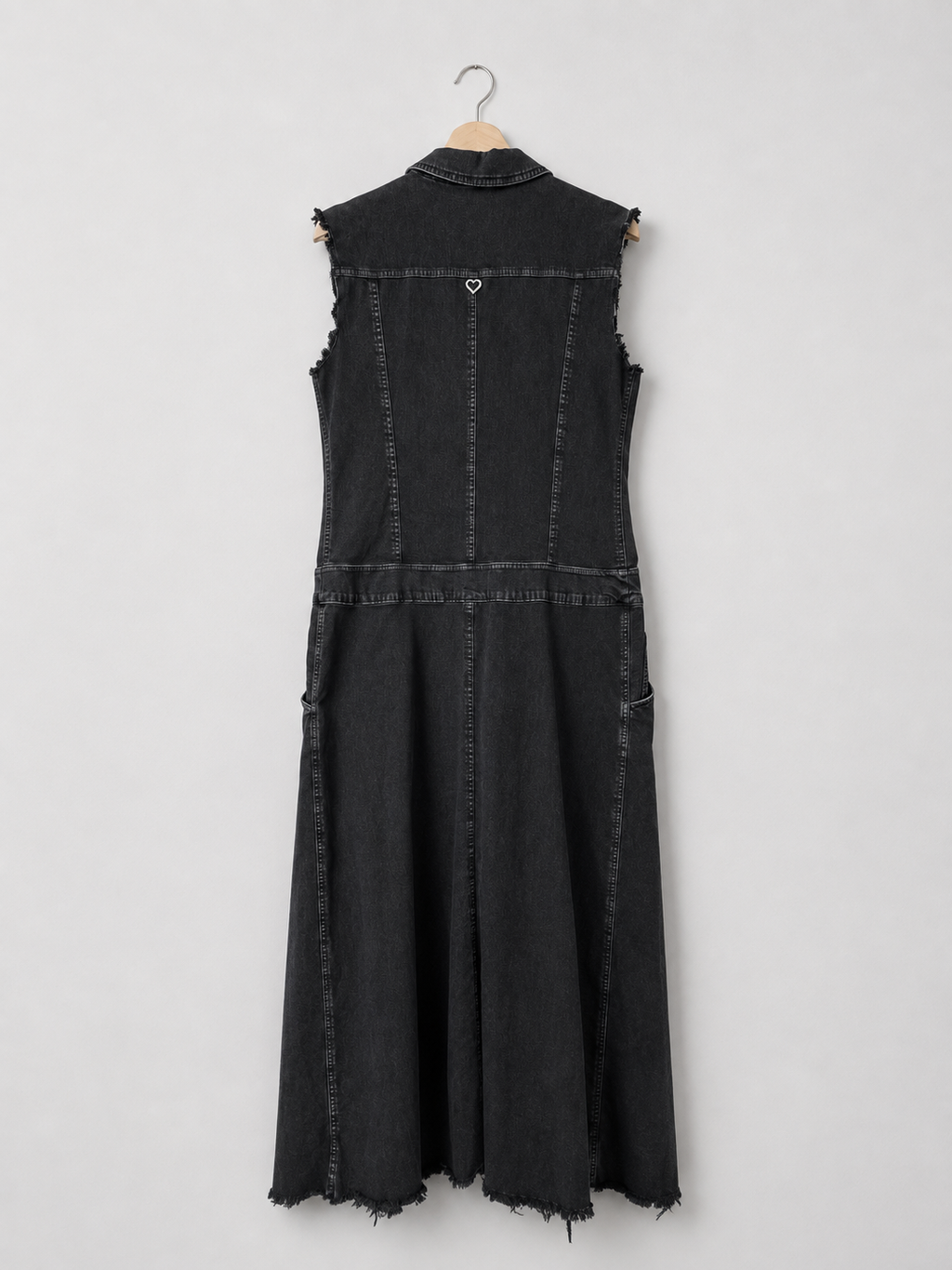 Grey denim dress Please, L