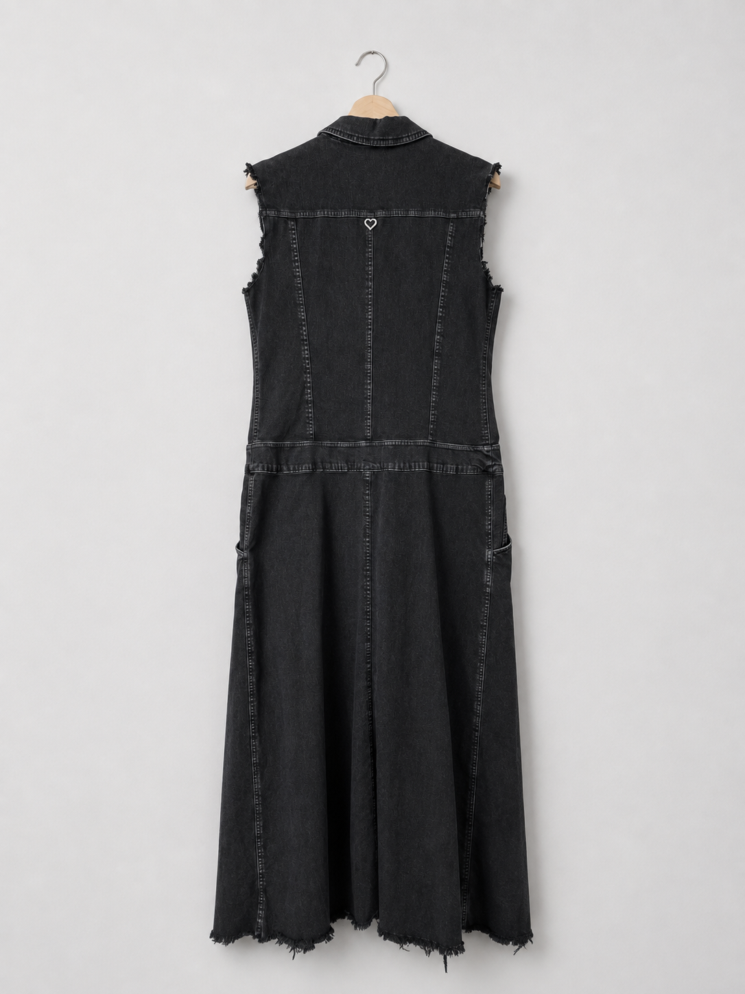 Grey denim dress Please, L