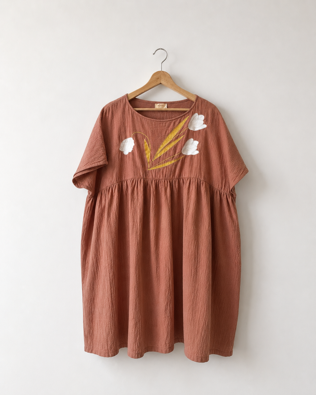 Noémiah Pink Cotton Dress