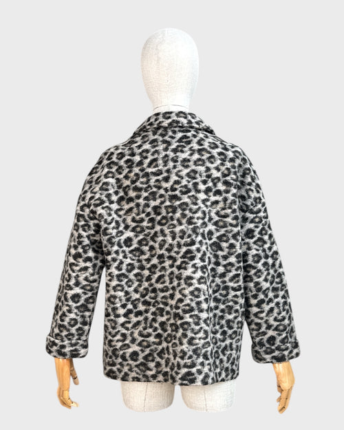 Veste léopard Marron noir Clements ribeiro , 10