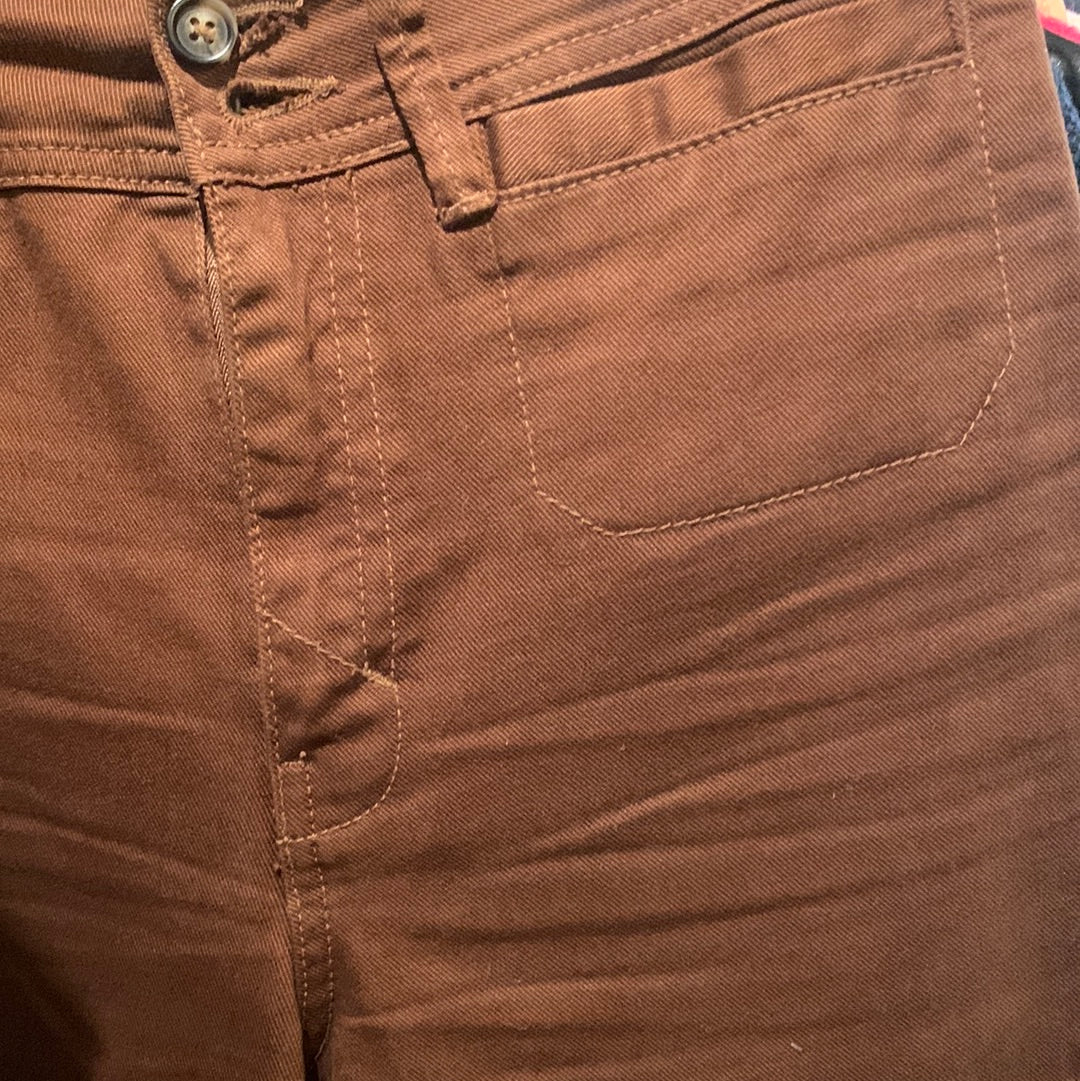Pantalon coton marron unpublished