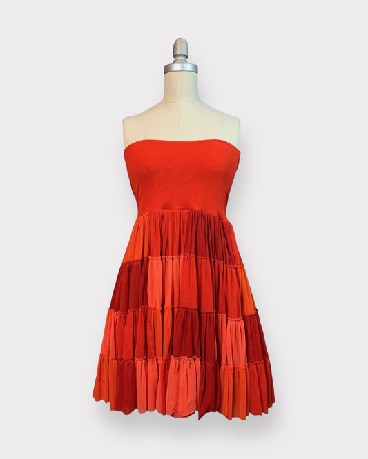 Red tutu dress or skirt, Jean-Paul Gauthier, L
