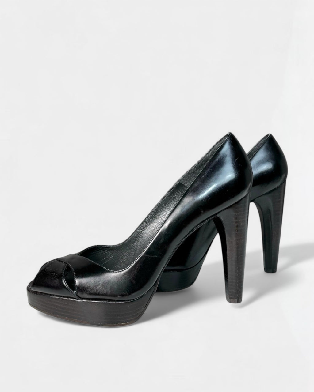 Stuart Weitzman Open Toe Pumps, 7.5