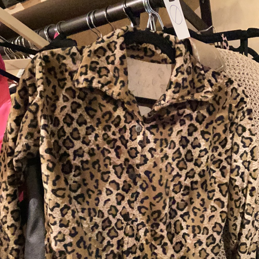 Vintage leopard jacket