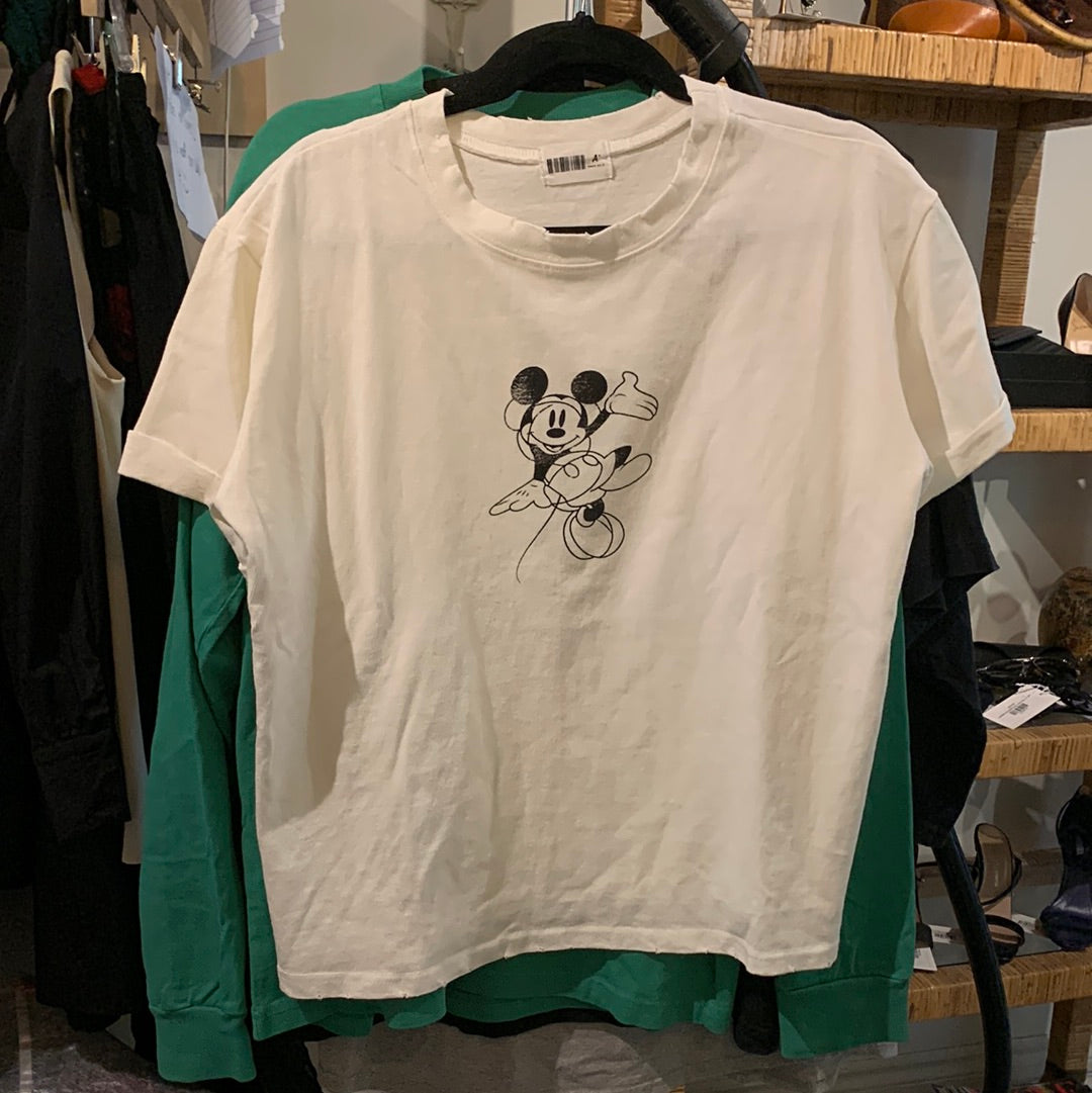 Mickey Mouse white t-shirt