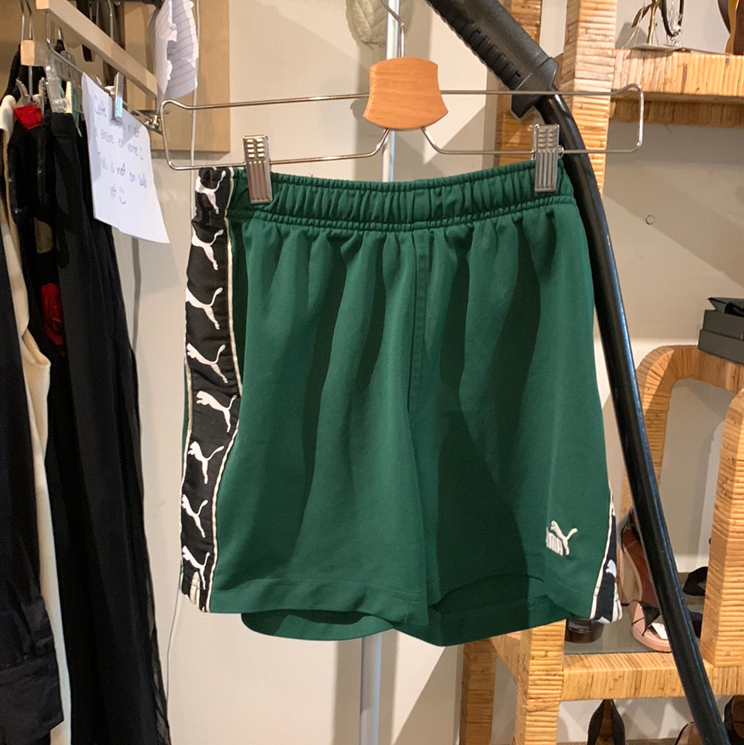 Puma green shorts