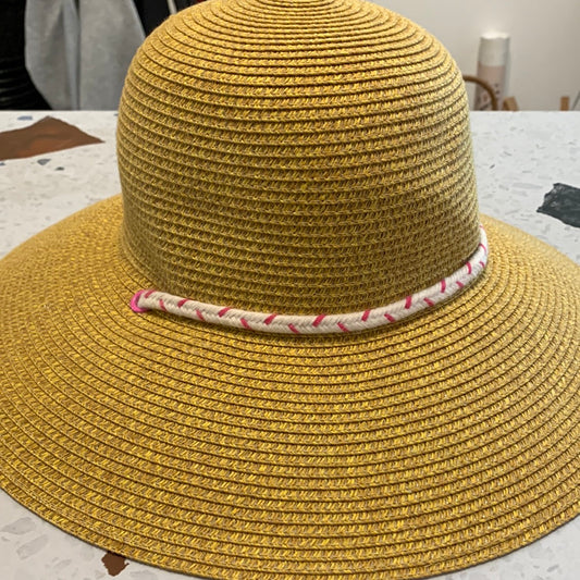 Yellow hat with cord Scotch &amp; Soda