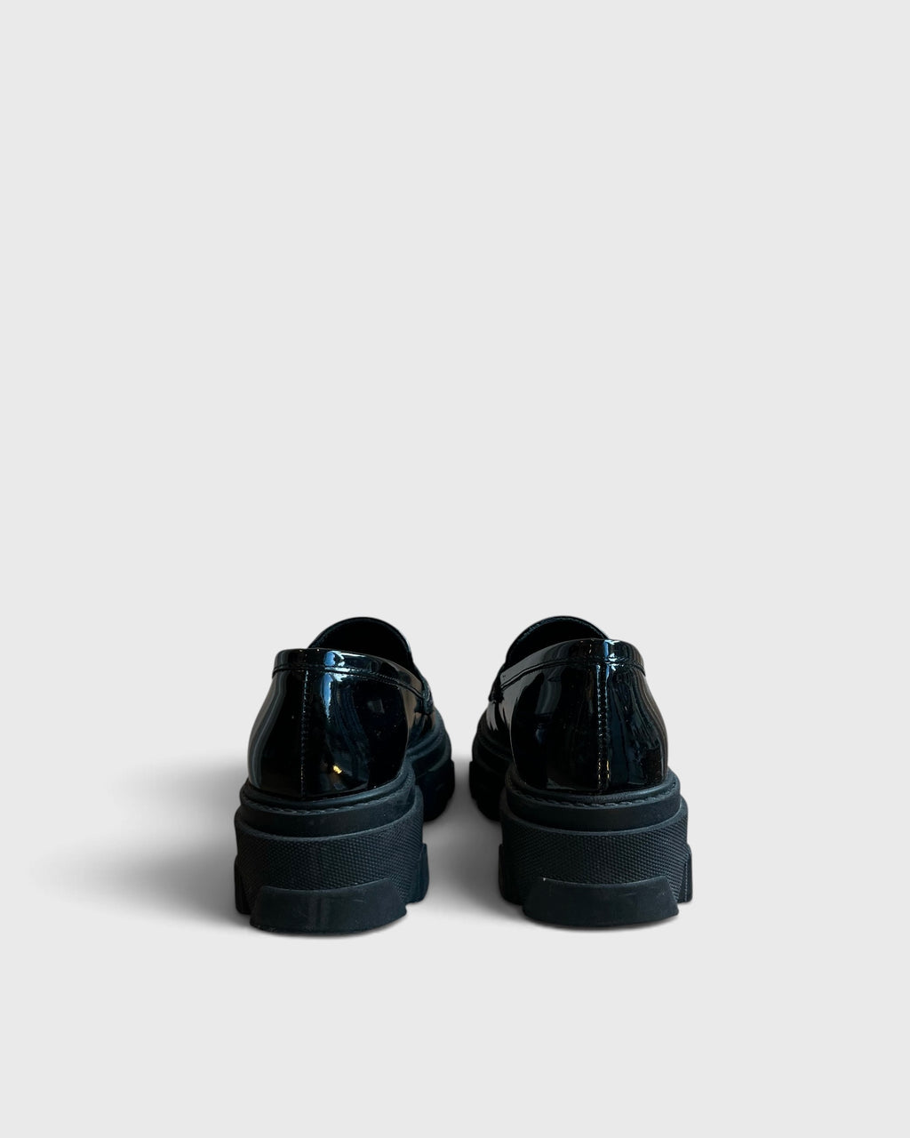 Sandro Black Buckle Loafers, size 38