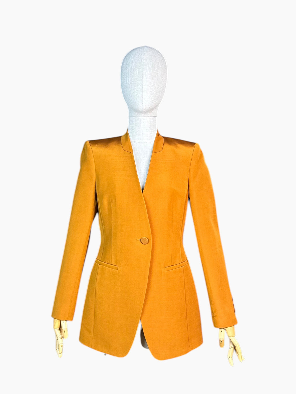 Lafayette 148 mustard tailored jacket, size 6