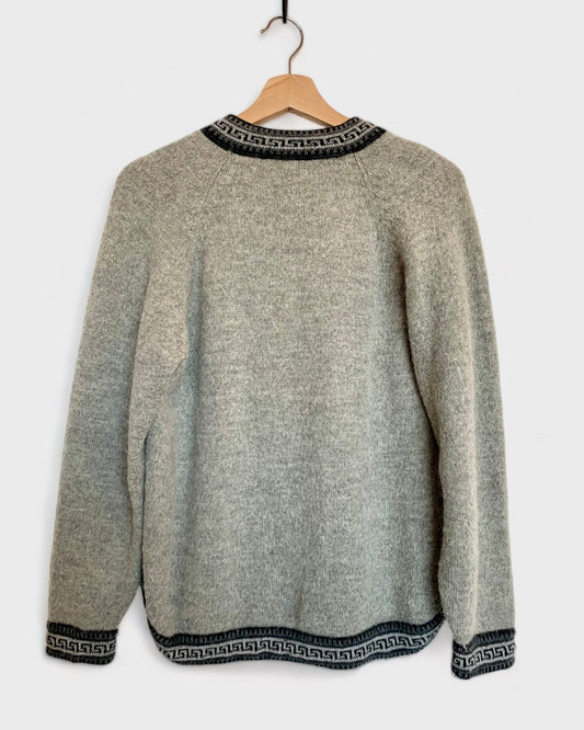 vintage poncho sweater