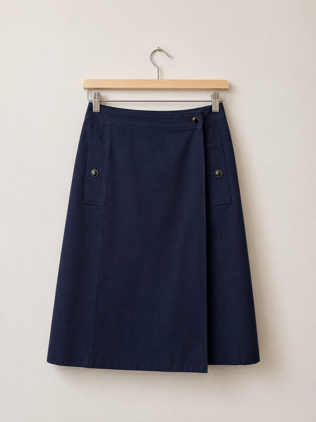 APC x Vanessa Seward Blue Cotton Skirt, 36