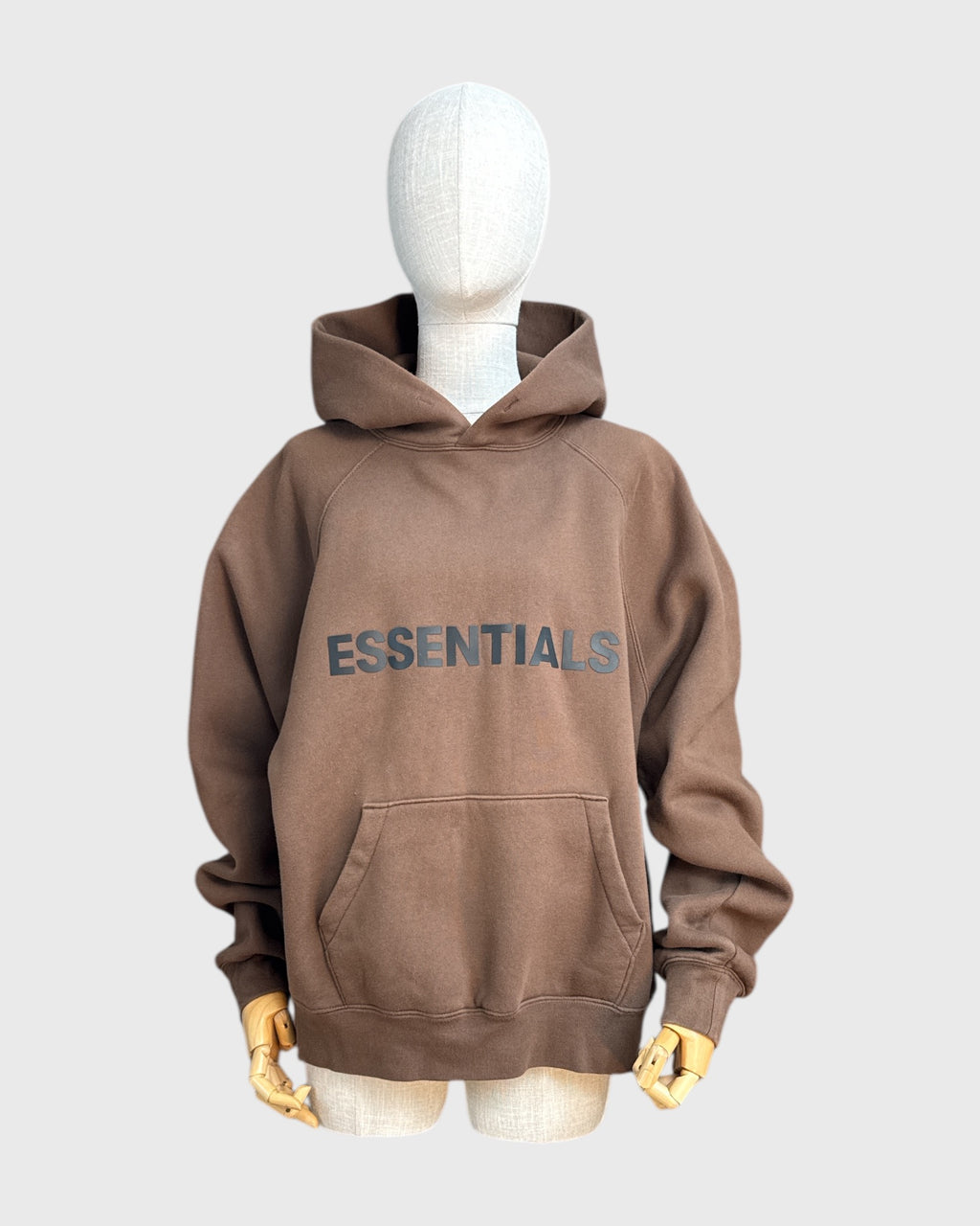 Essentials Brown Hoodie, S