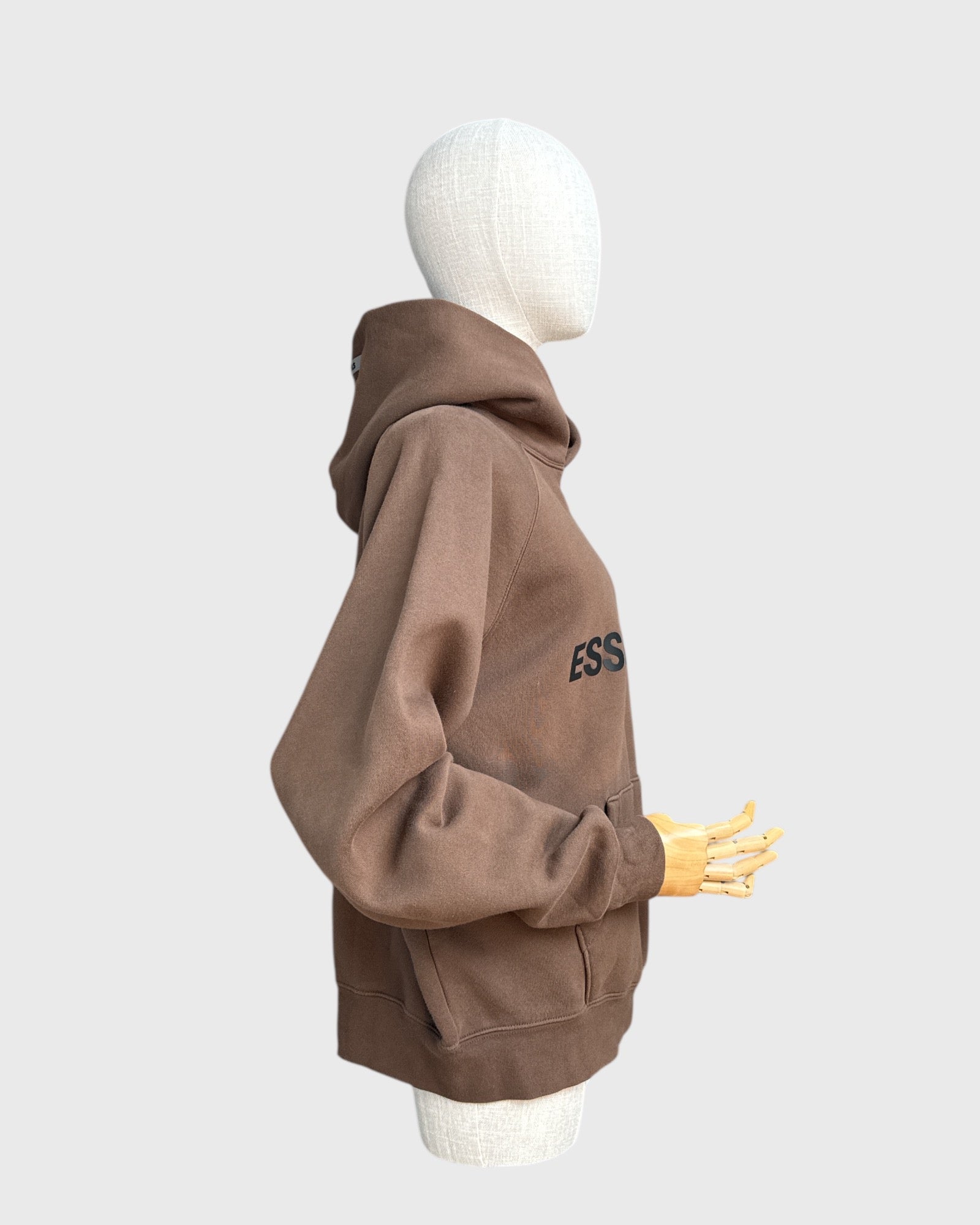 Essentials Brown Hoodie, S