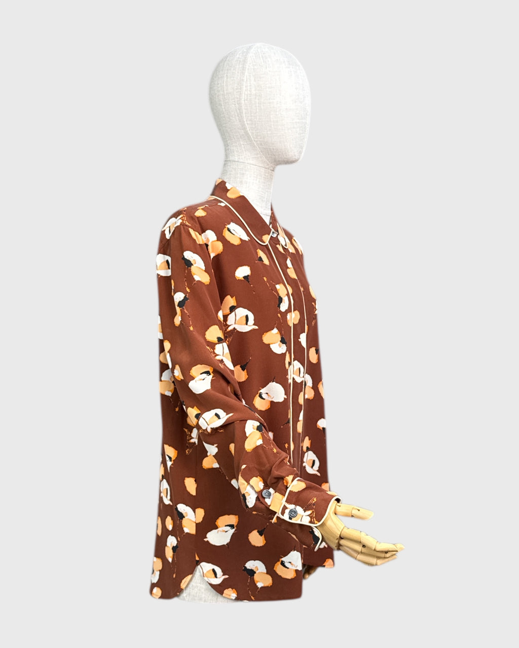 Blouse 100% soie imprimée Equipment, L