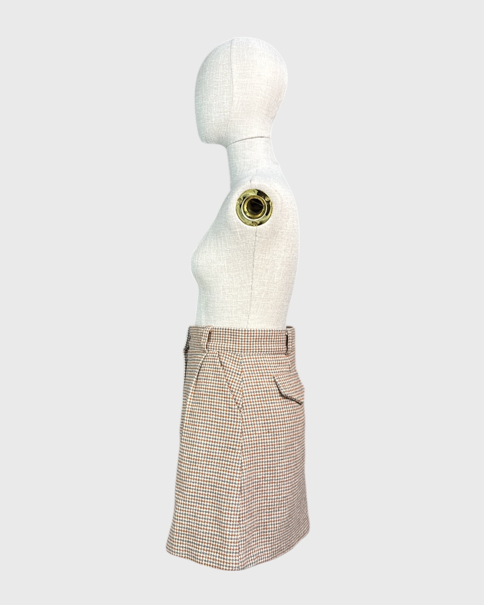 Jupe pied-de-poule Olive Clothing,  M