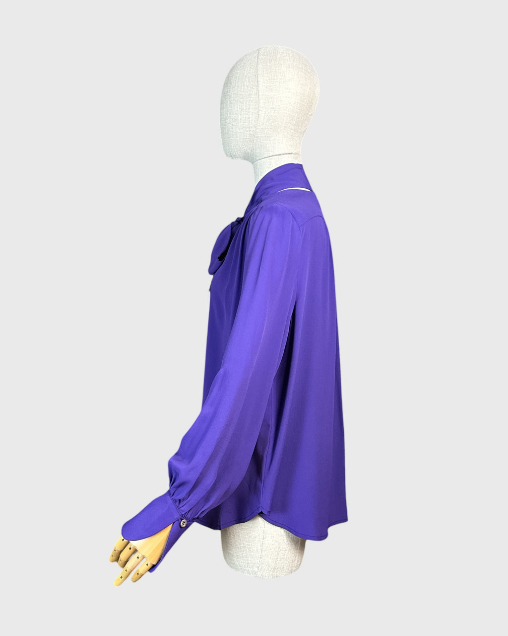 Mauve Numi Shirt with Scarf