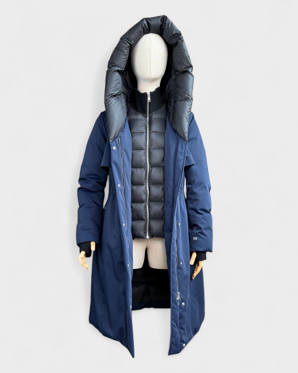 Blue winter coat, Soïa &amp; Kyo, M