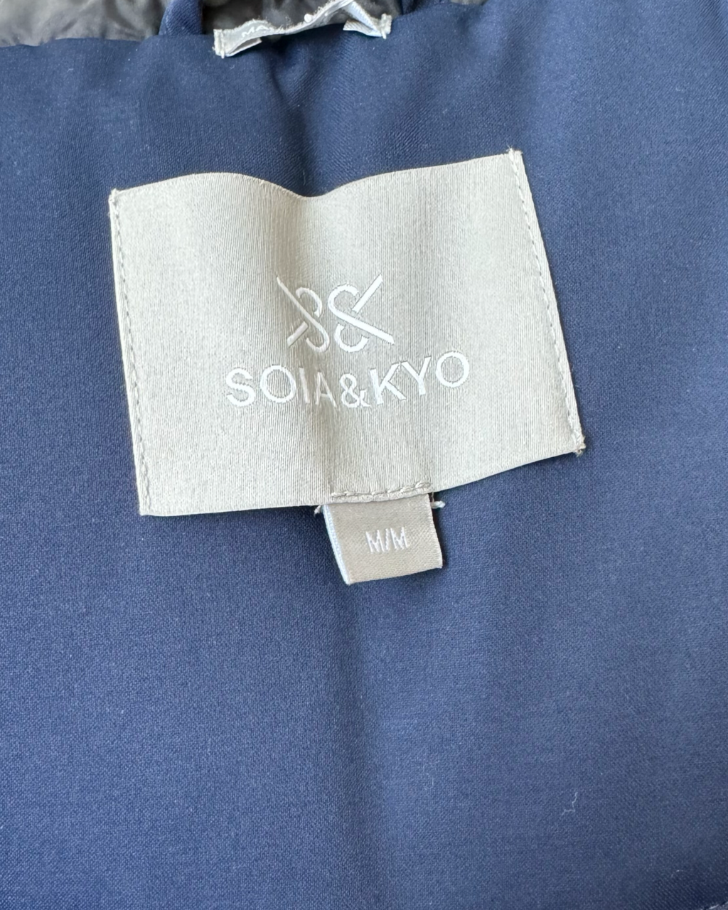 Blue winter coat, Soïa &amp; Kyo, M