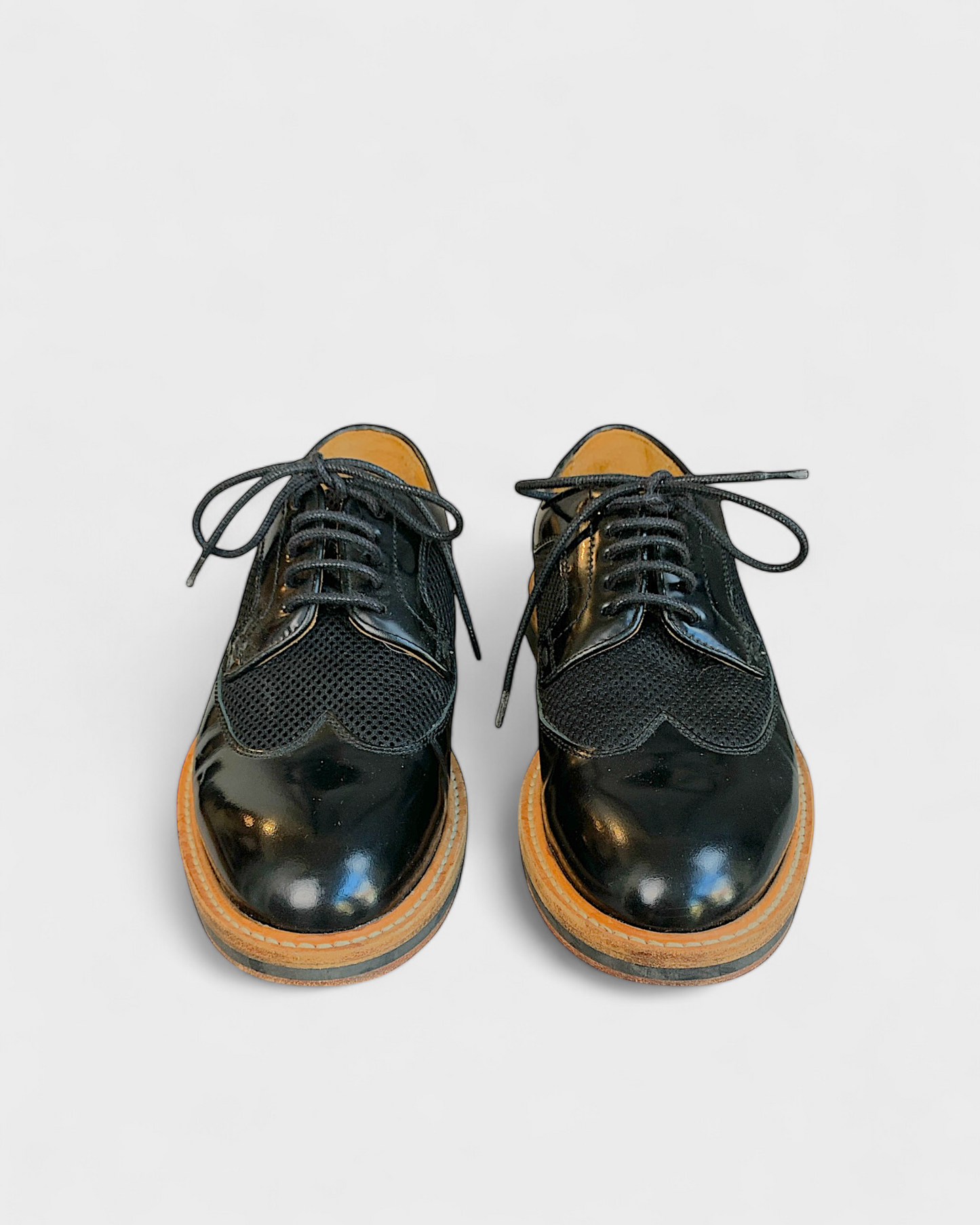 Black mesh brogue, Paul Smith