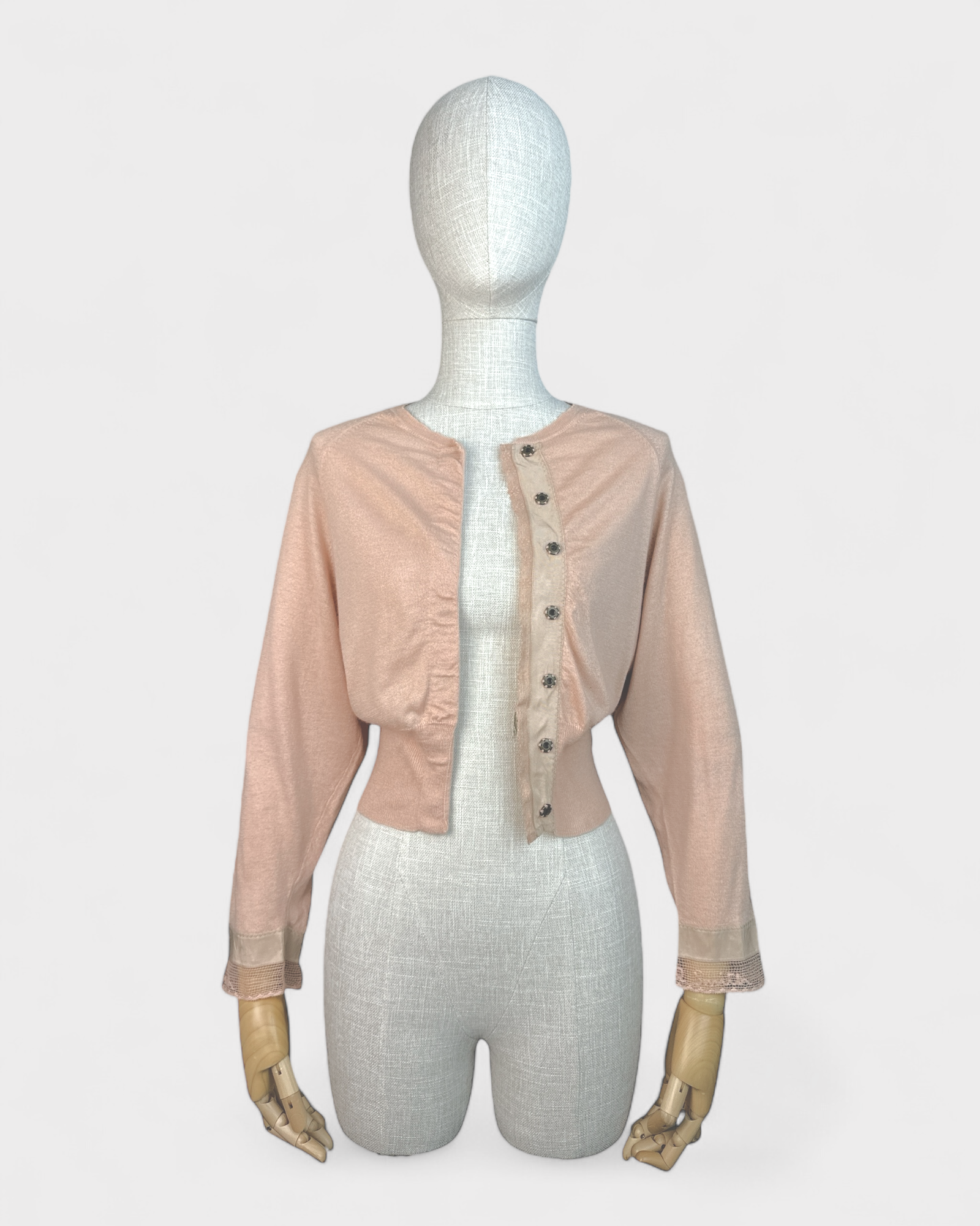 Cashmere and silk cardi Rose Paul Smith, S