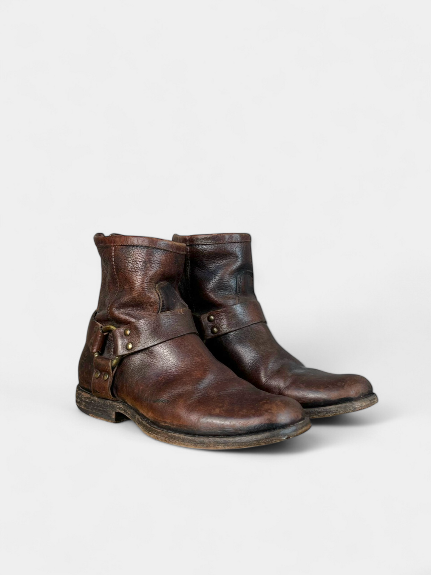 Frye Brown Leather Boots, 6.5