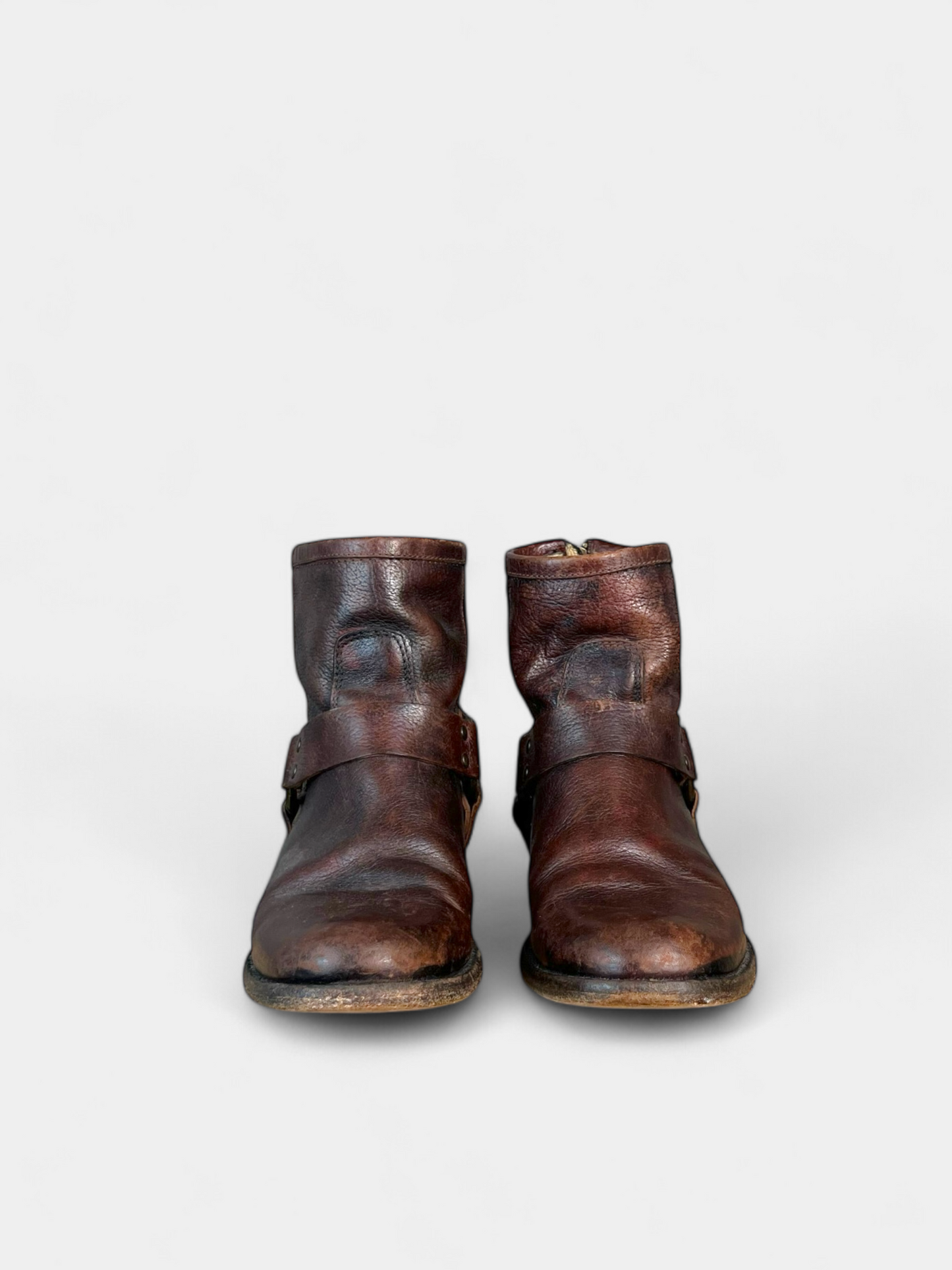 Frye Brown Leather Boots, 6.5