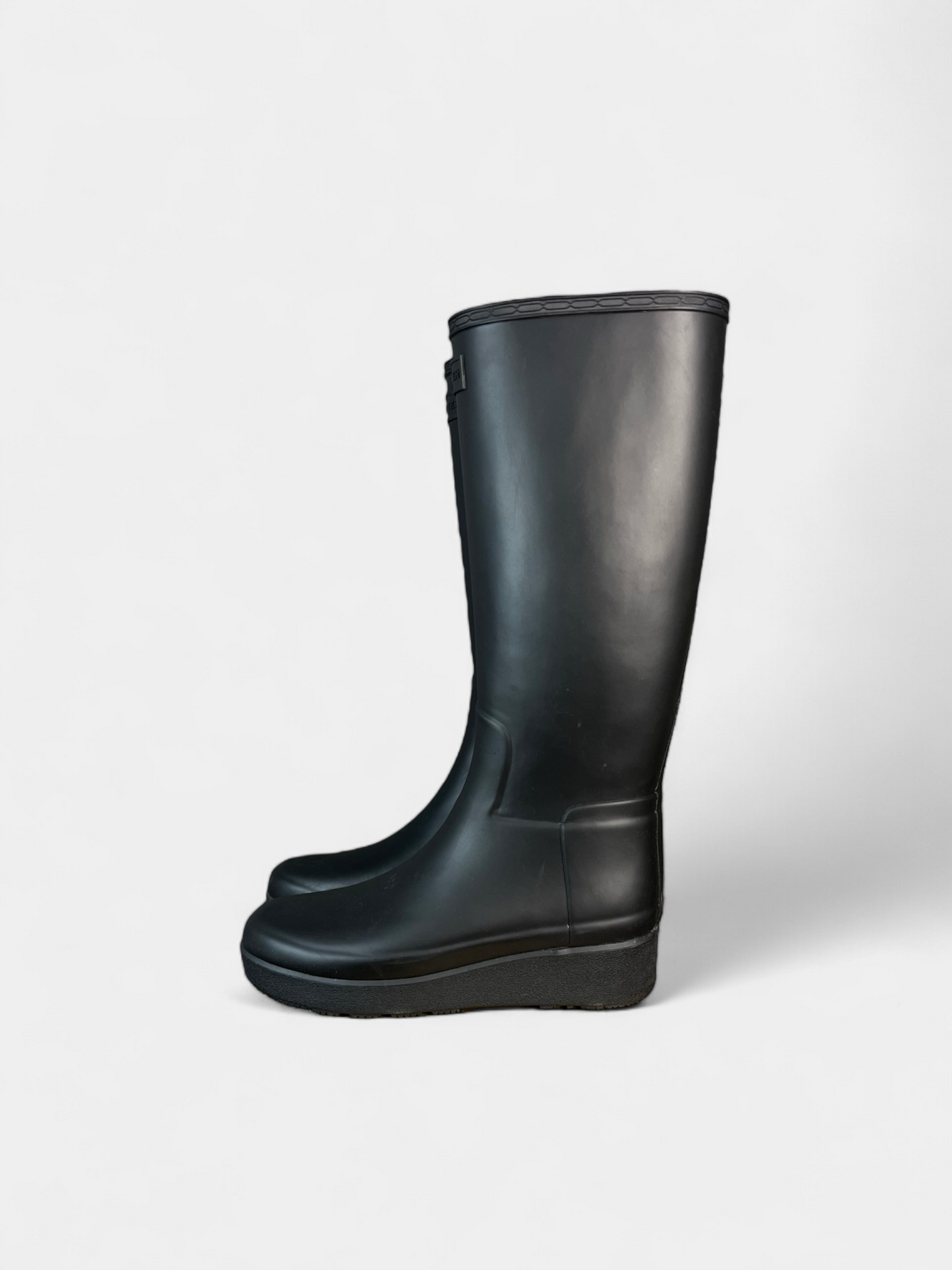 Hunter Black Boots, 7