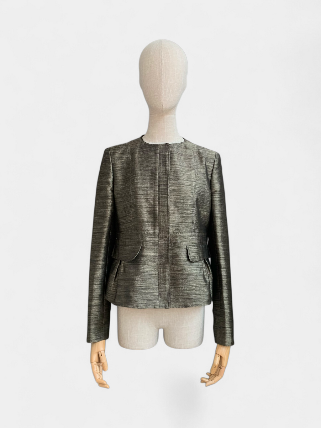 Burberry Metallic Jacket, 8