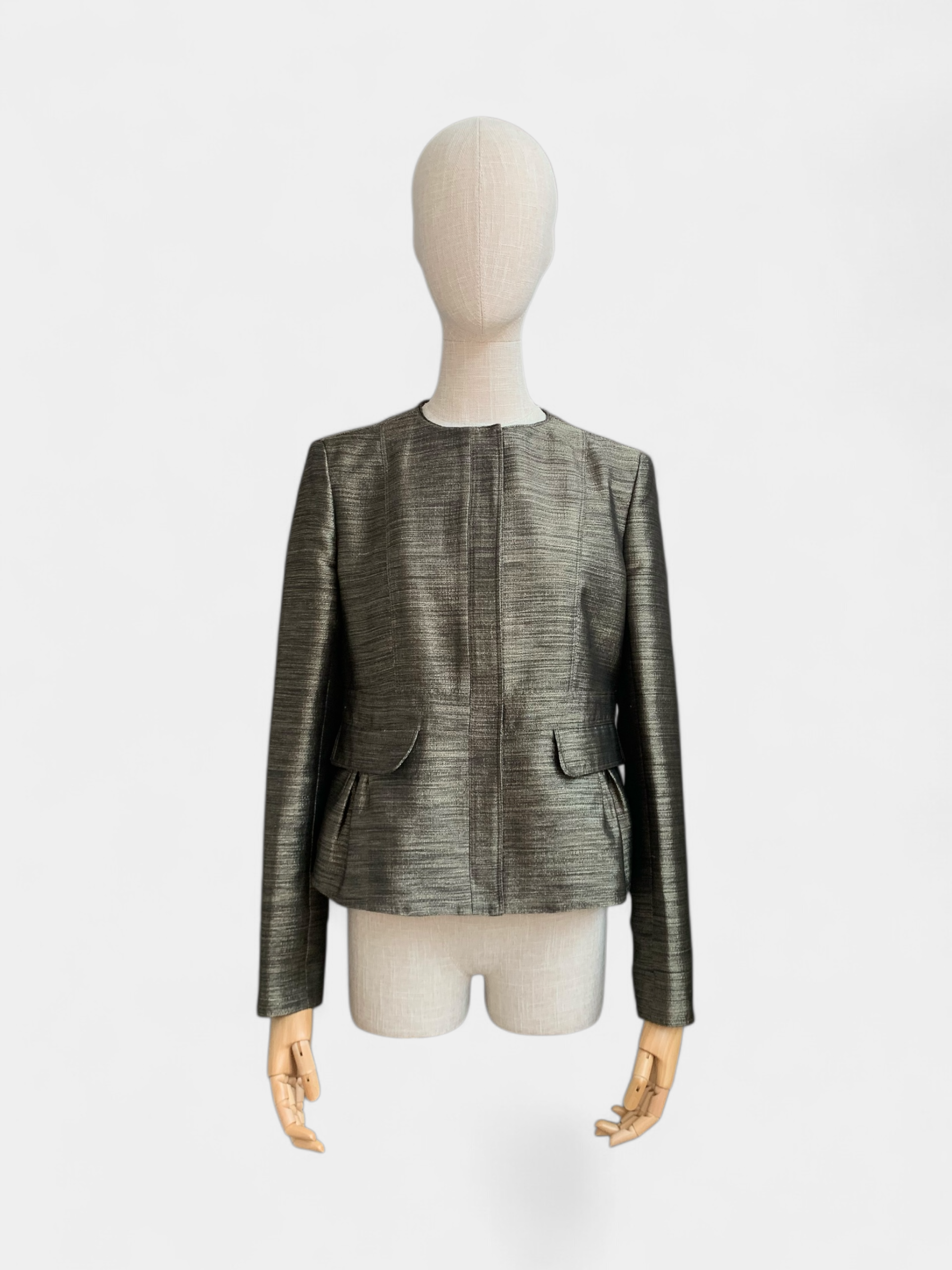 Burberry Metallic Jacket, 8