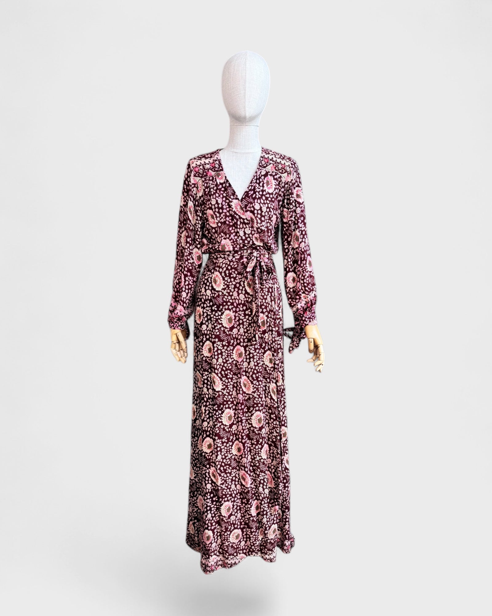 Nathalie Martin printed long dress – Size M