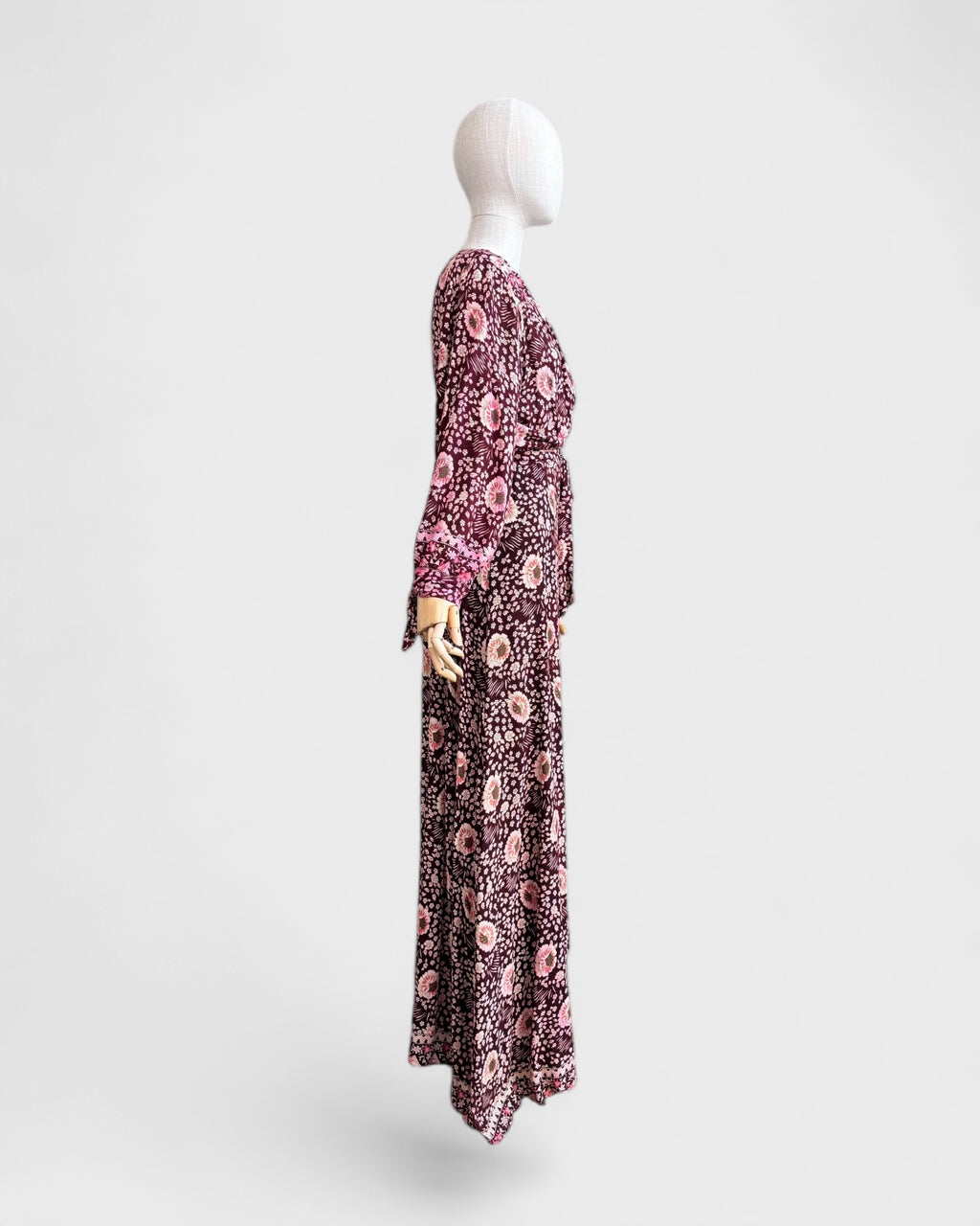 Nathalie Martin printed long dress – Size M