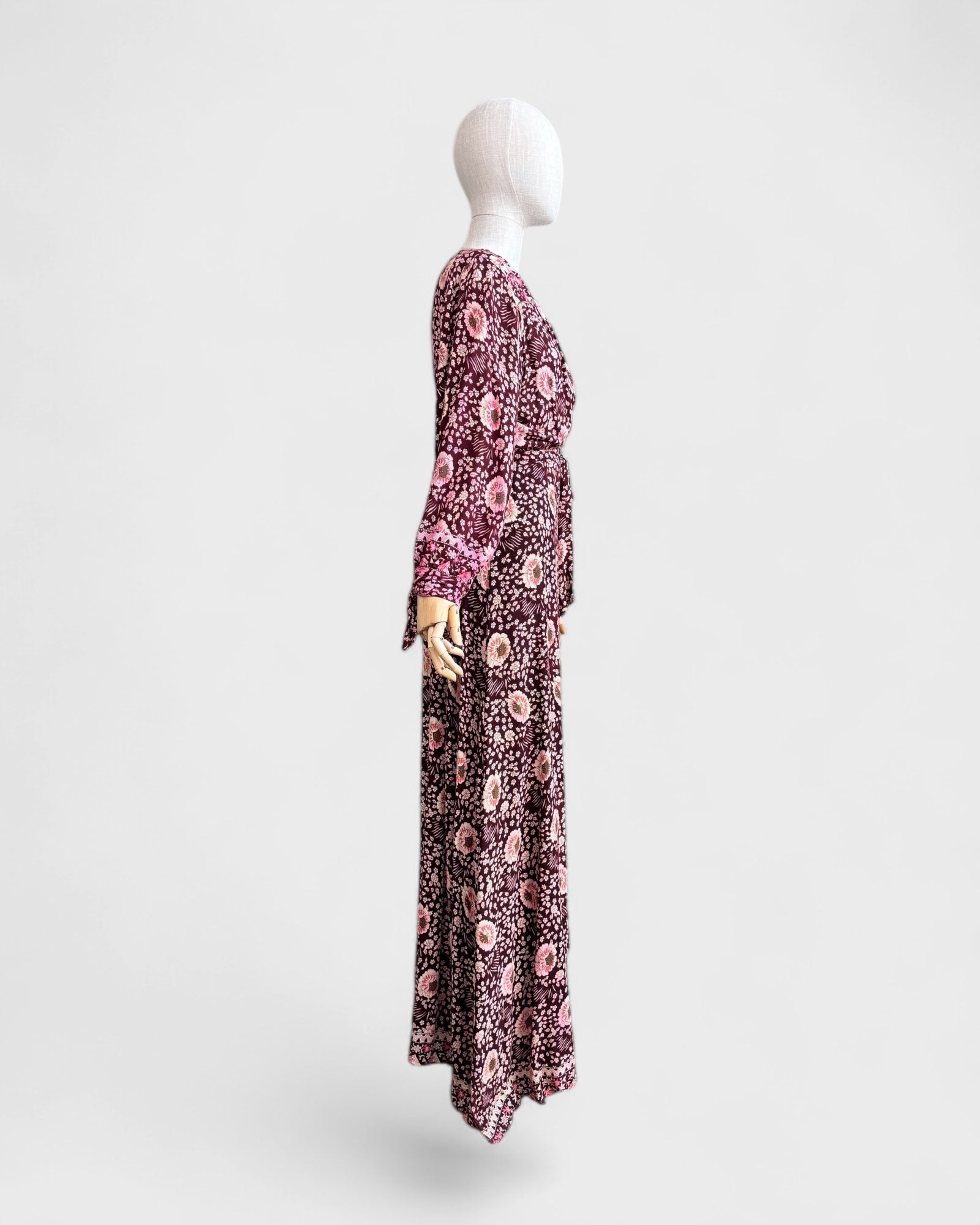 Nathalie Martin printed long dress – Size M