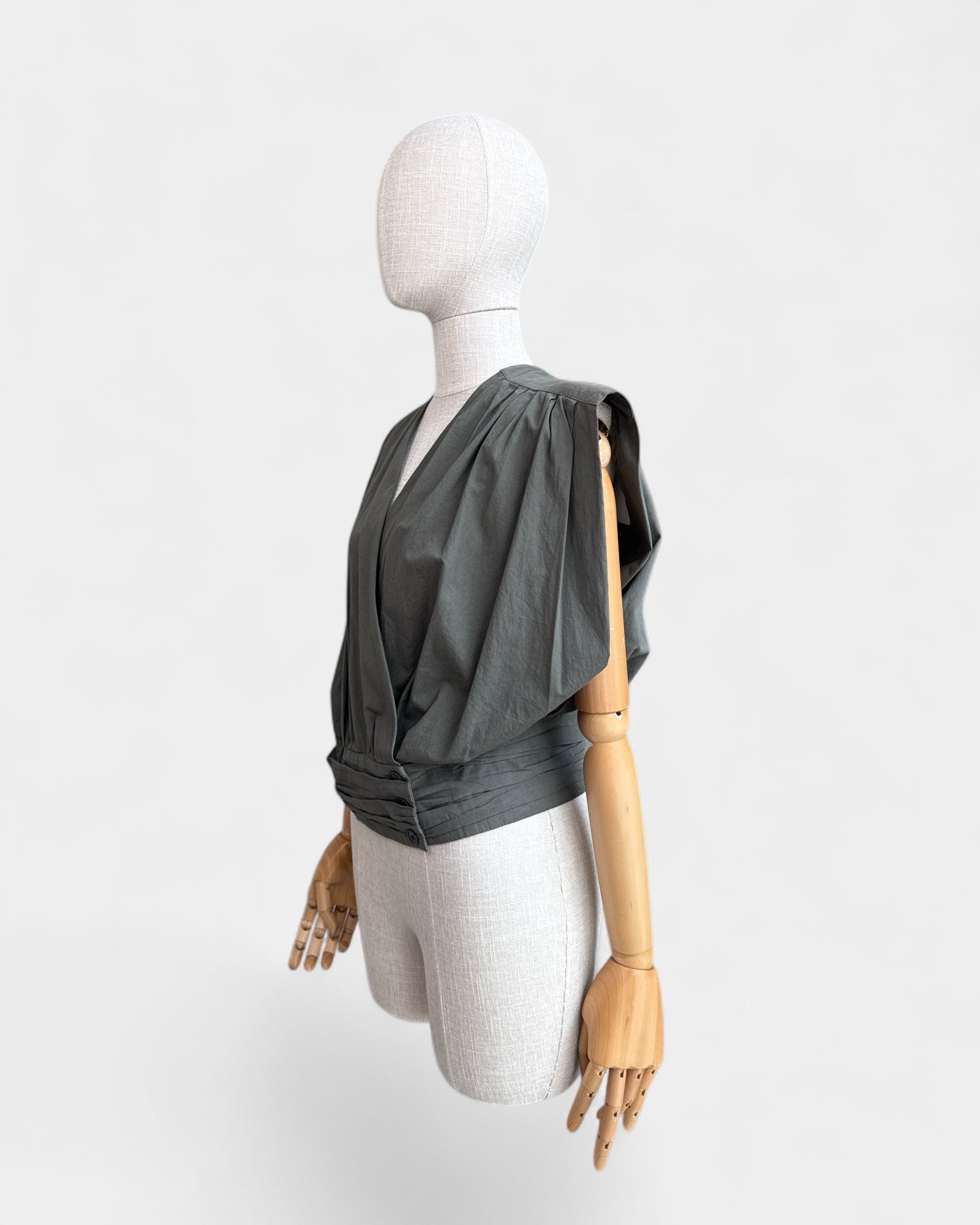 Wrap blouse, Lemaire, 38