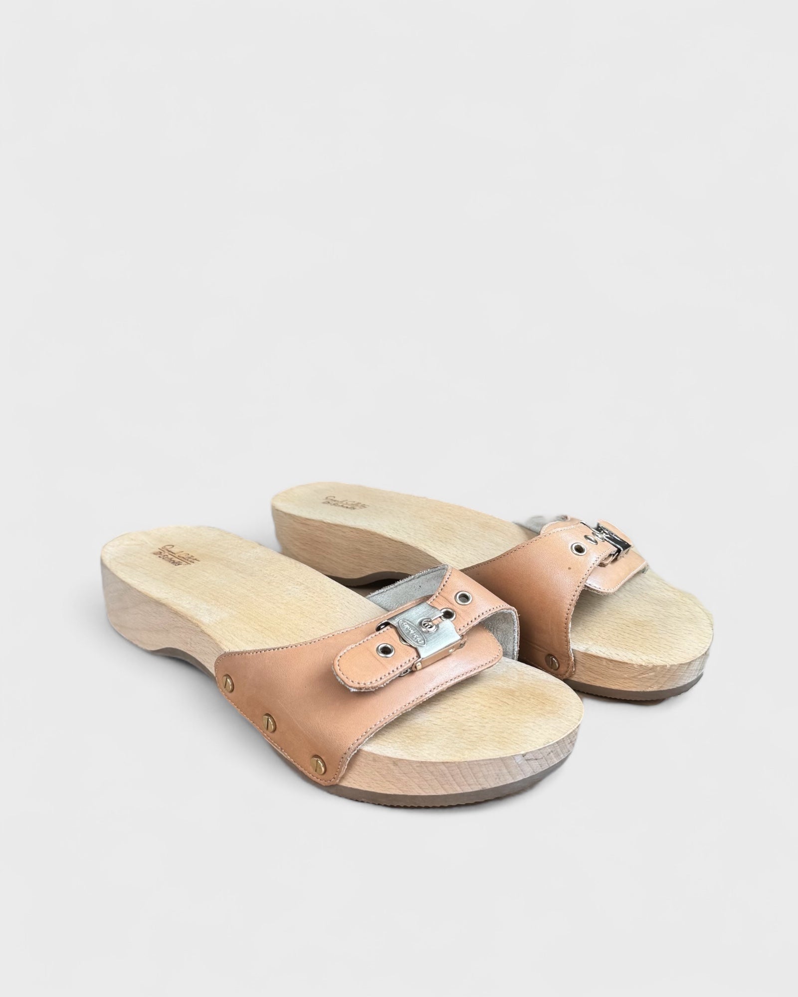 Dr Scholls Camel Clogs, 8