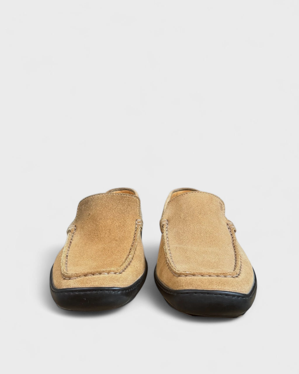 Tods Camel Suede Loafer, 37