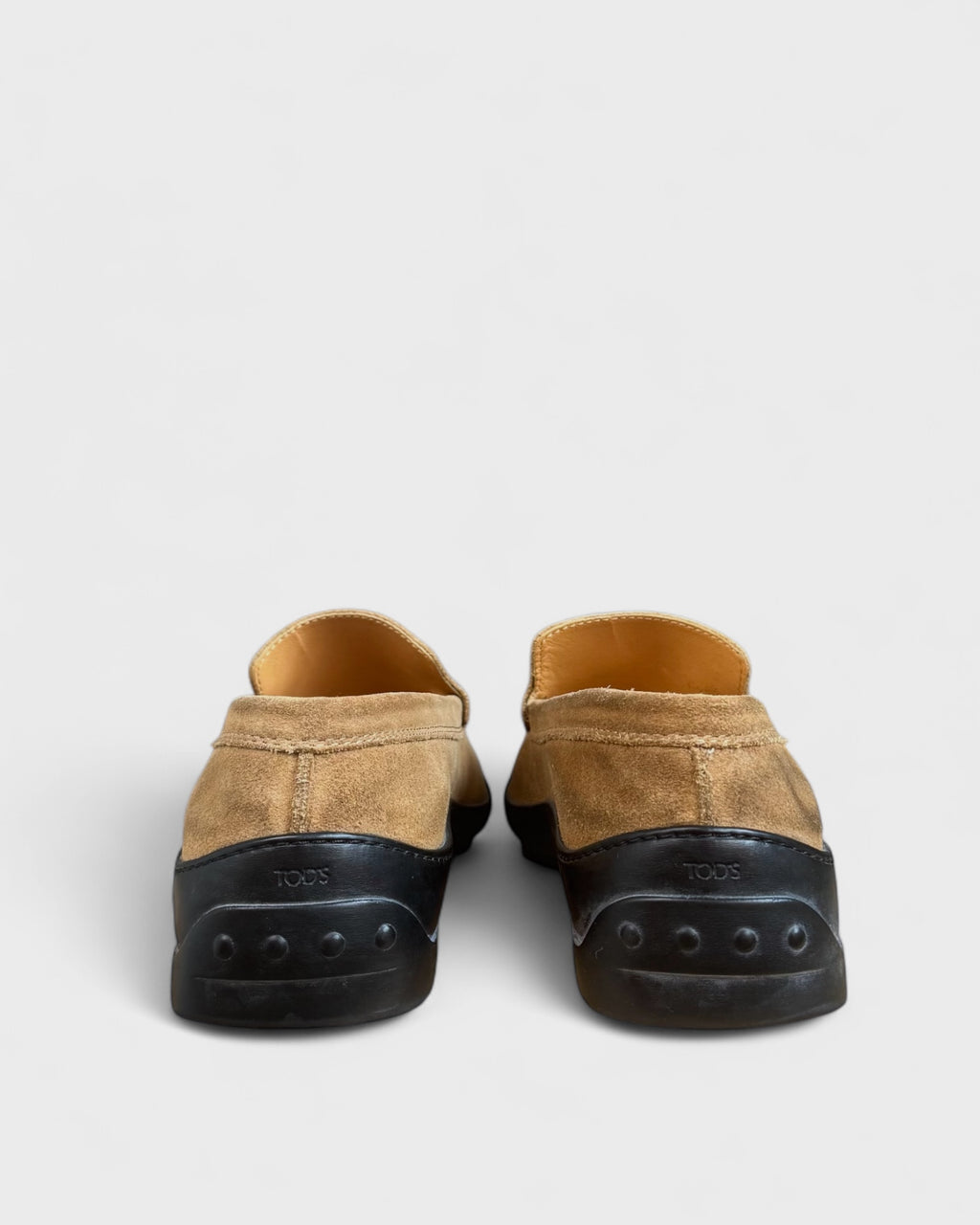 Tods Camel Suede Loafer, 37