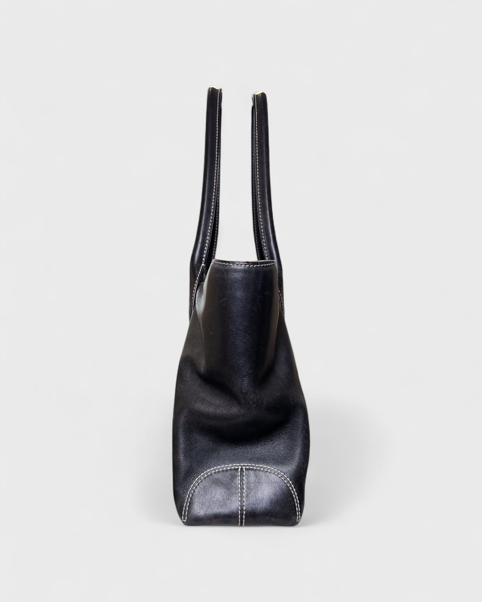 Tods Black Leather Handbag