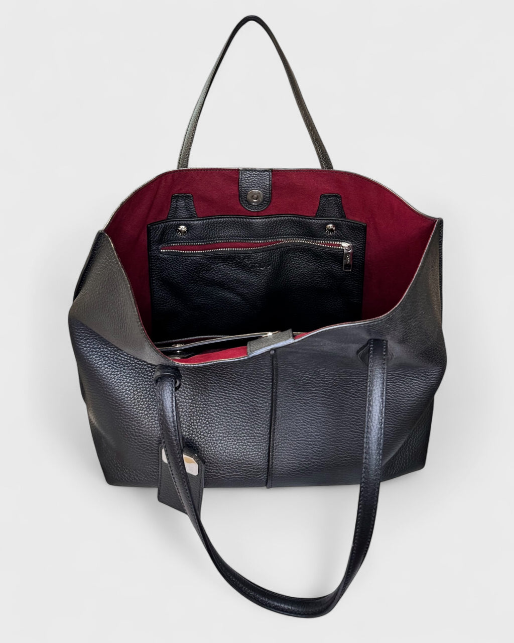 Tod's Black Leather Handbag