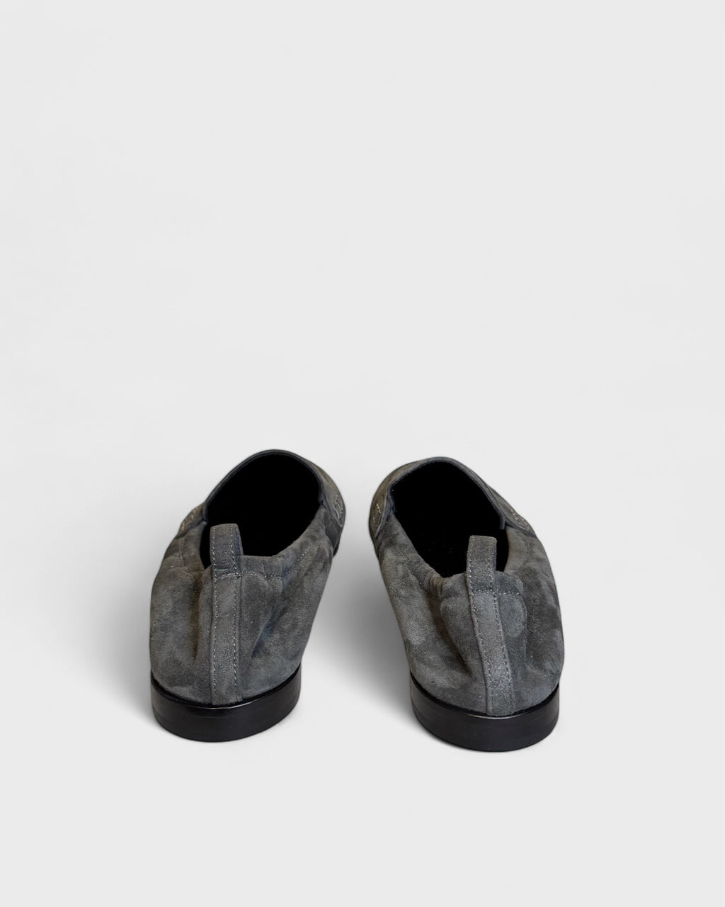 Blue/gray suede loafer Liviana Conti, 37