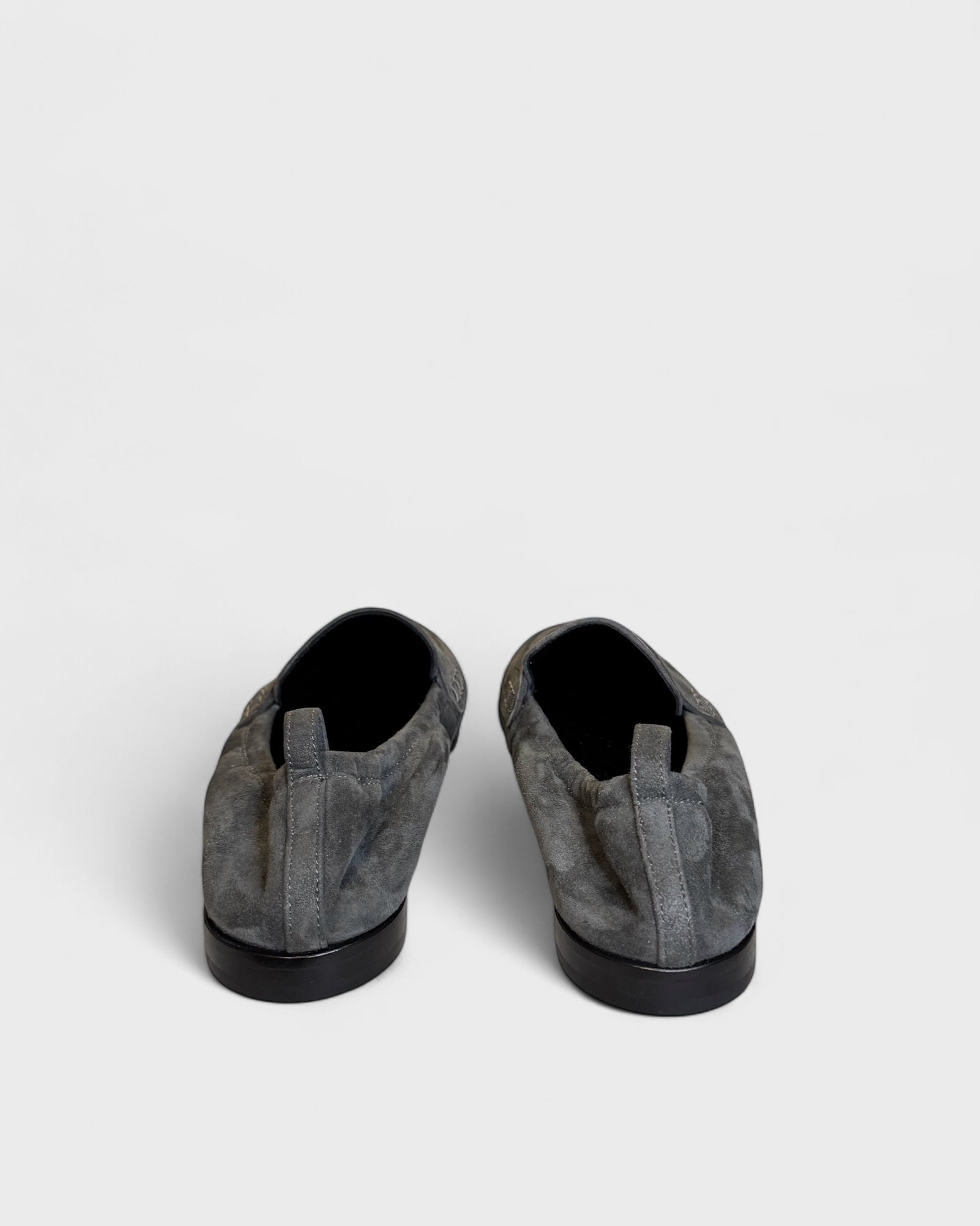 Blue/gray suede loafer Liviana Conti, 37