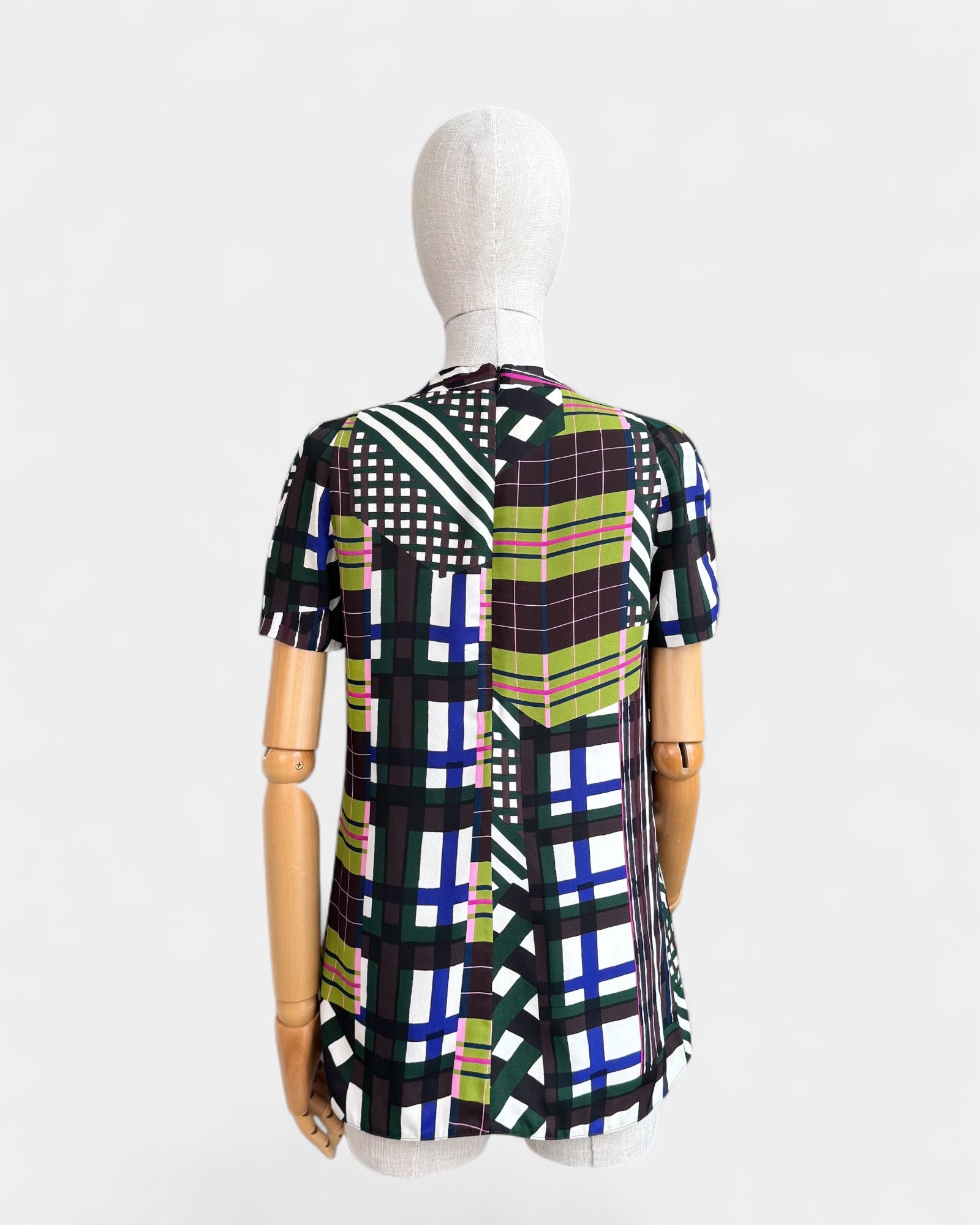 Marni Multi Abstract Print Top, 40