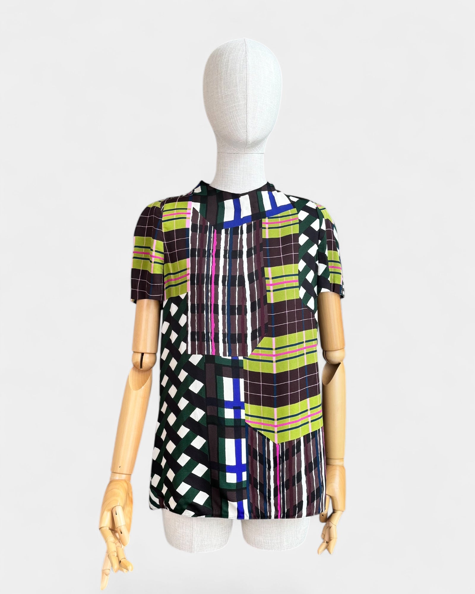 Marni Multi Abstract Print Top, 40